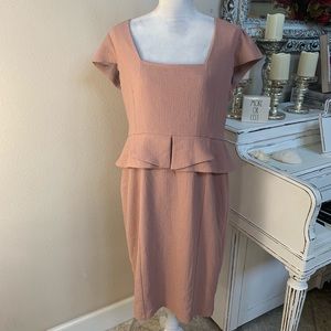 ASOS Peplum Dress Size 14 (0069)